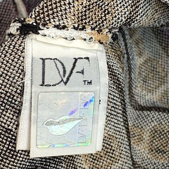 Diane Von Furstenberg Eleanor jacquard knit multi colored fit and flare dress P - Picture 12 of 16